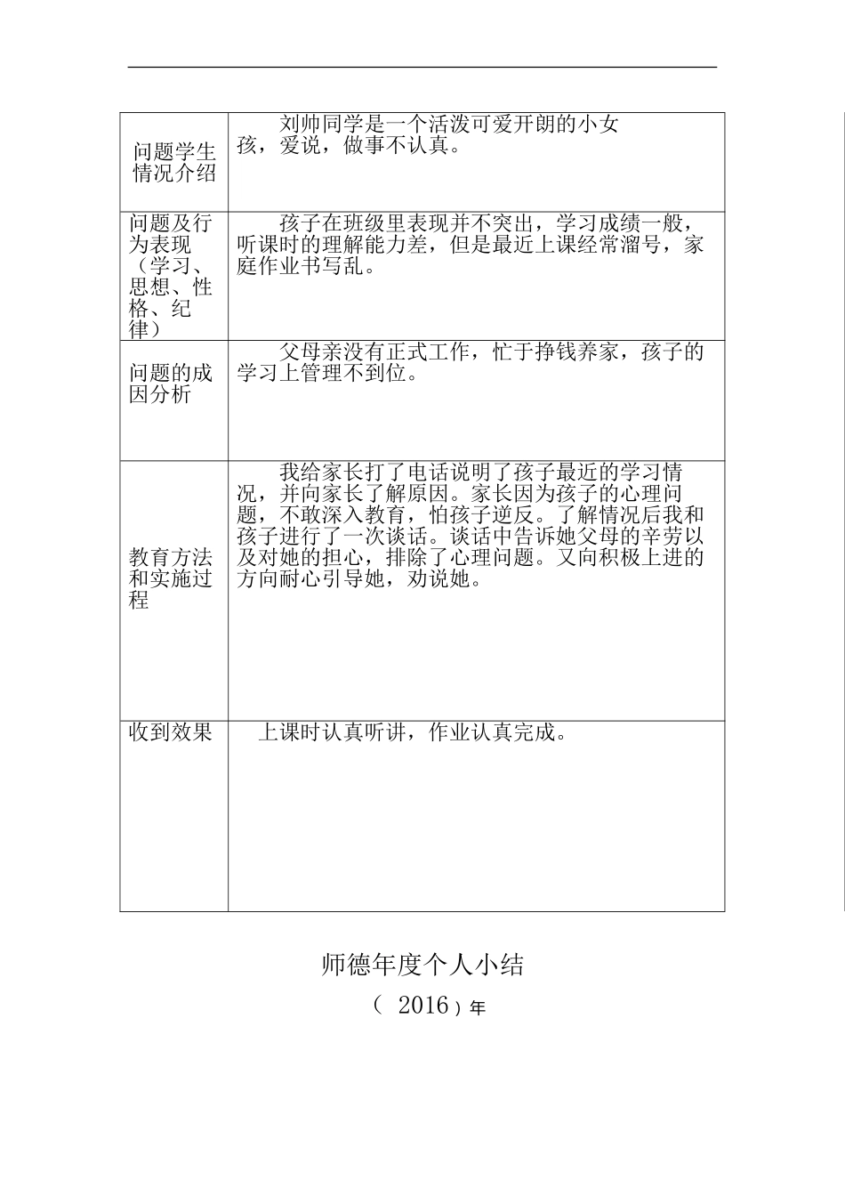 教师师德个人档案_第3页