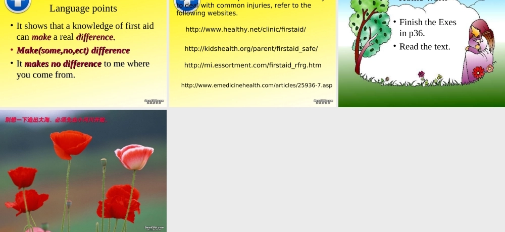 高二英语Unit5 Reading&language points课件
