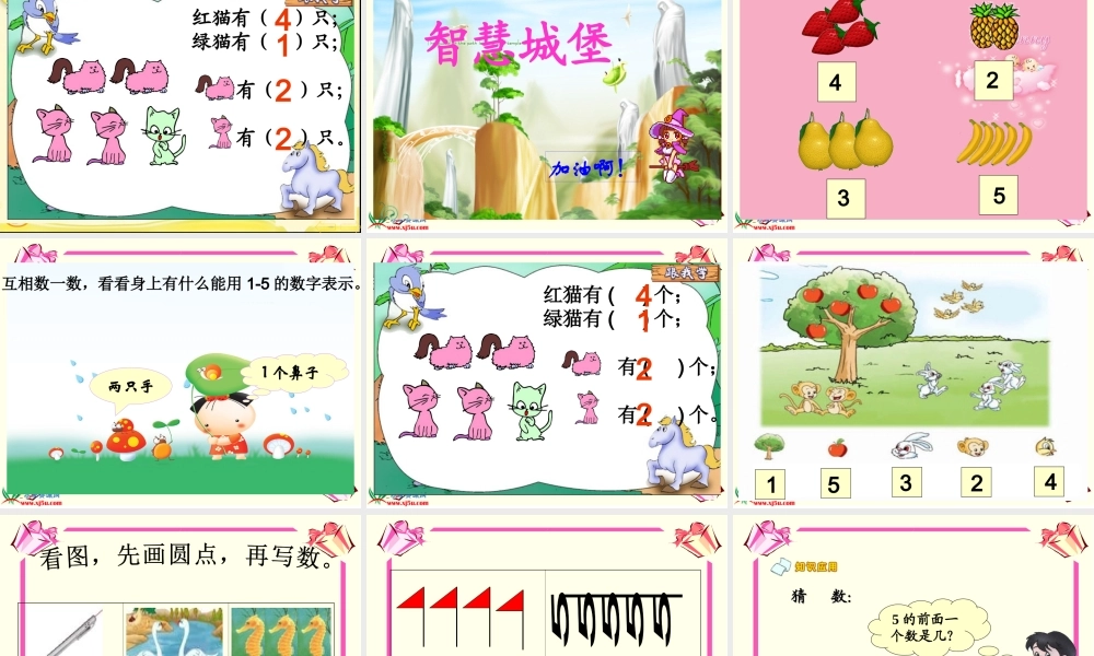 《1-5的认识》课件2