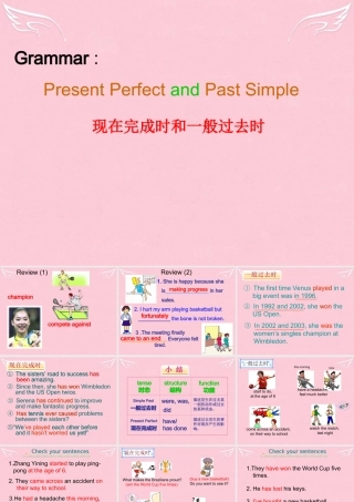 高中英语 Unit 2 Heroes lesson 3 Grammar课件 北师大版必修1 课件