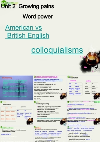 高中英语 Unit2 Word power课件 牛津译林版必修1