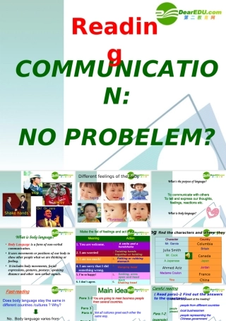 高中英语：B4 U4 Reading课件 人教版必修4 课件