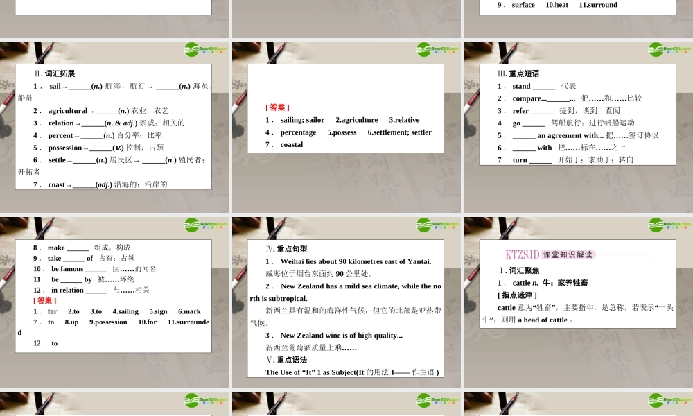 高考英语第一轮总复习经典实用学案 高一册Unit18 学案