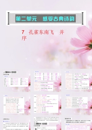 高中语文 孔雀东南飞2课件 新人教版必修2 课件