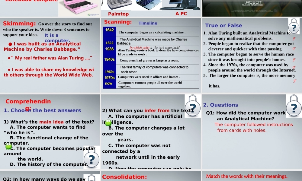 高中英语 Unit3 Task课件 新人教版必修2 课件