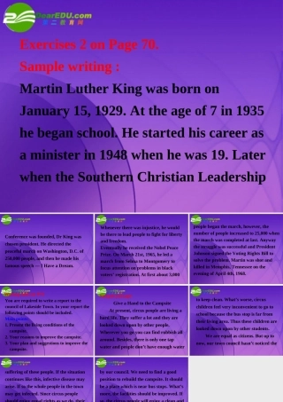 高中英语 Fairness for all-Writing课件 新人教选修10 课件