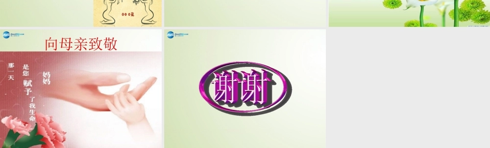 高中语文(我的母亲)课件 新人教版选修(现代散文选读) 课件