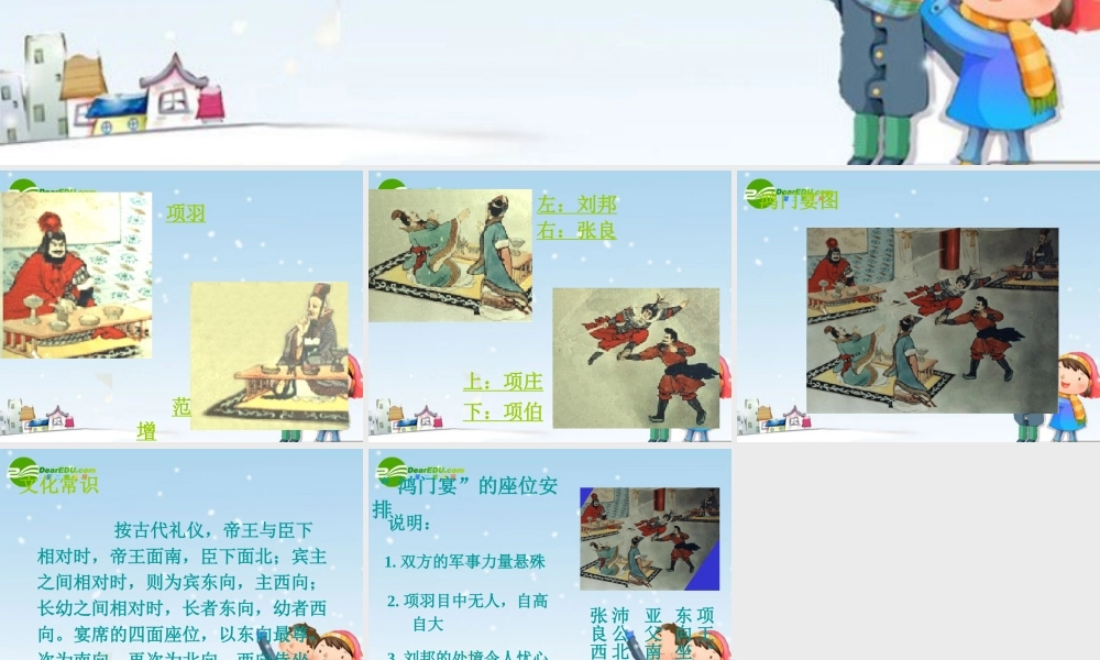 高中语文：(鸿门宴)教学讲解课件(新人教版) 课件