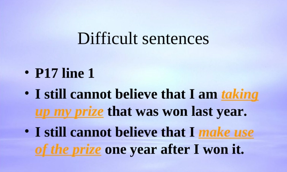 高中英语Unit3 life in the future-period3课件 新课标 人教版 必修5 课件