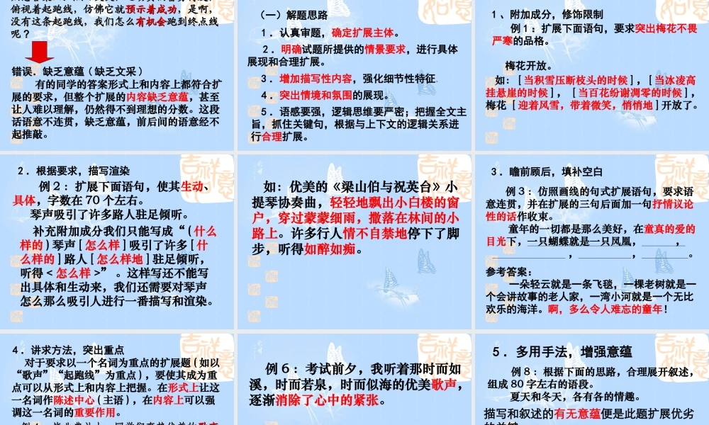 高考专题复习之扩展与压缩 新课标 人教版 试题