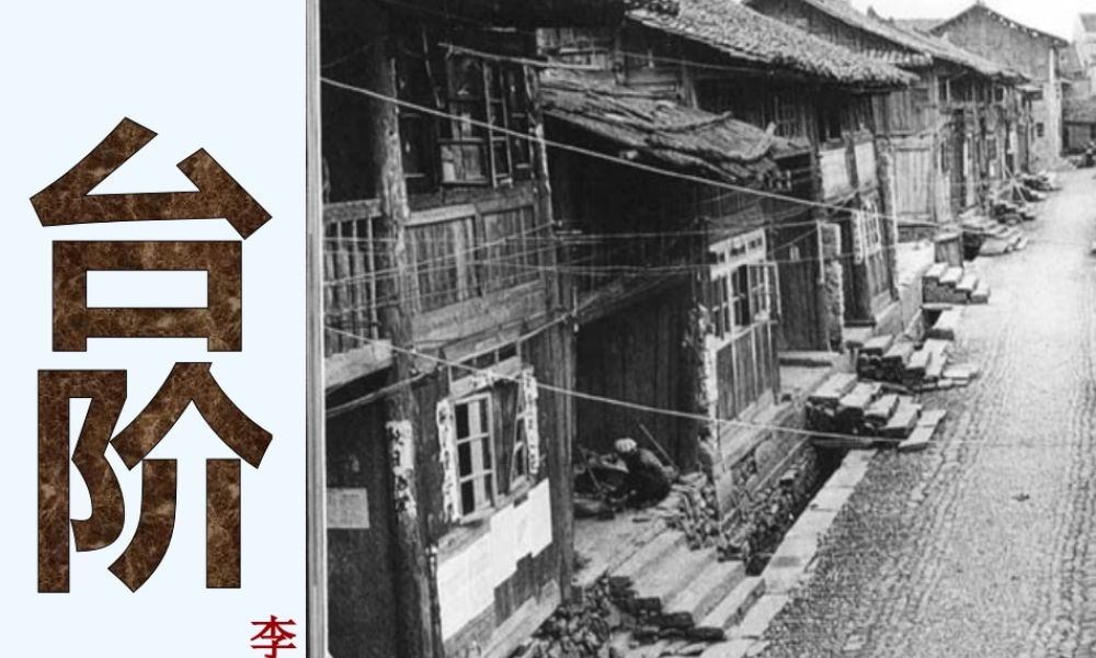 (部编)初中语文人教2011课标版七年级下册人教新课标版七下台阶课件