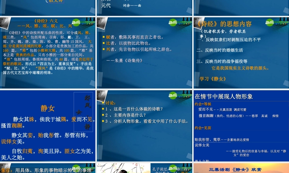 高考语文专题复习 古典诗歌课件 新人教版 课件