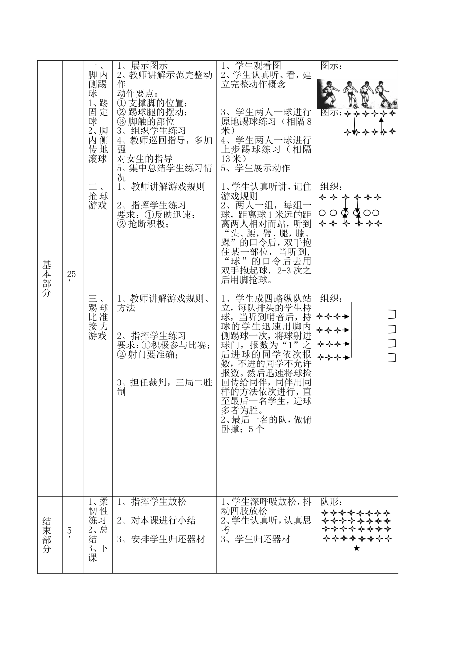 足球脚内侧踢球_第3页