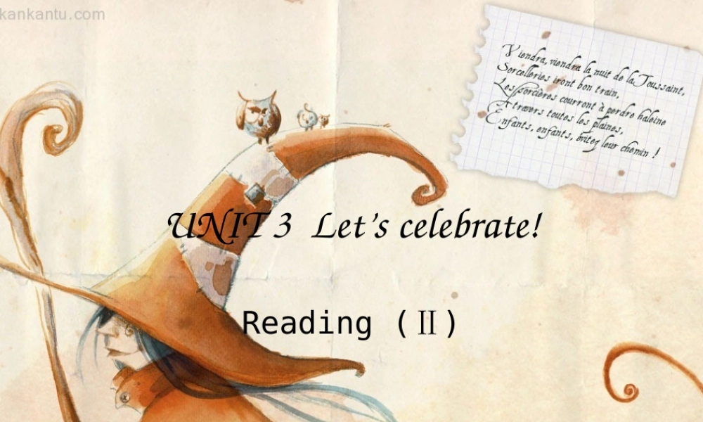 江苏地区七年级英语7Aunit3reading(Ⅱ)的课件牛津版 课件