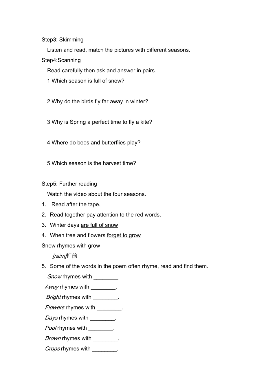 Unit7Seasonsreading(1)_第2页