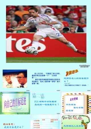 江苏省八年级政治上册向自己的目标迈进课件 苏教版 课件