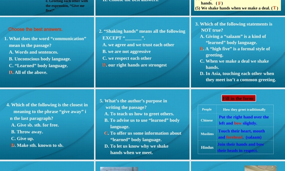 高中英语 Module 3 Reading and vocabulary课件 外研版必修4 课件
