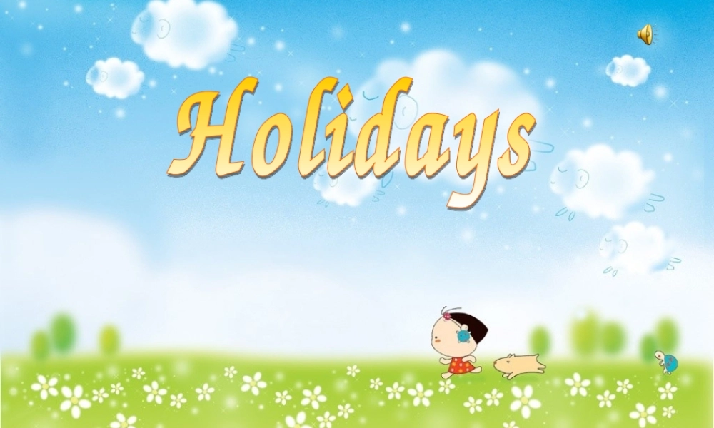 Unit6Holidays