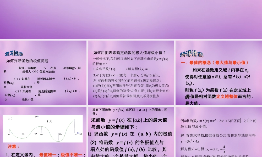 高中数学 4.2导数在实际问题中的应用课件 北师大版选修1 1 课件