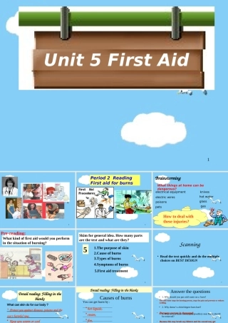 高中英语Unit 5 First aid课件1 新课标 人教版 必修5 课件