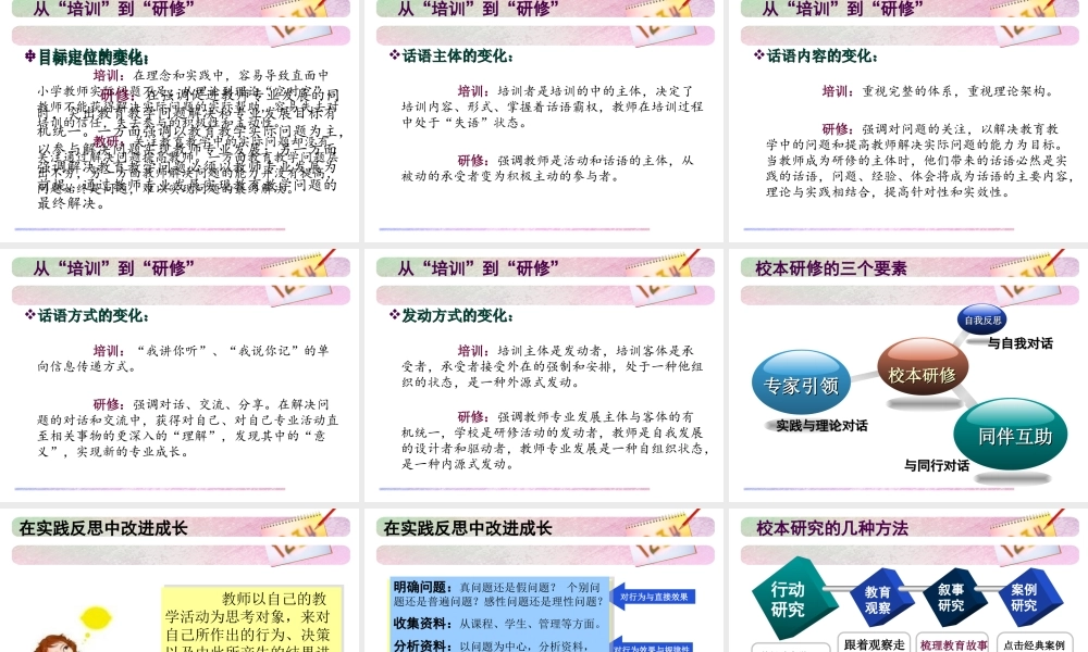 校本研修(2013.11.师范国培)