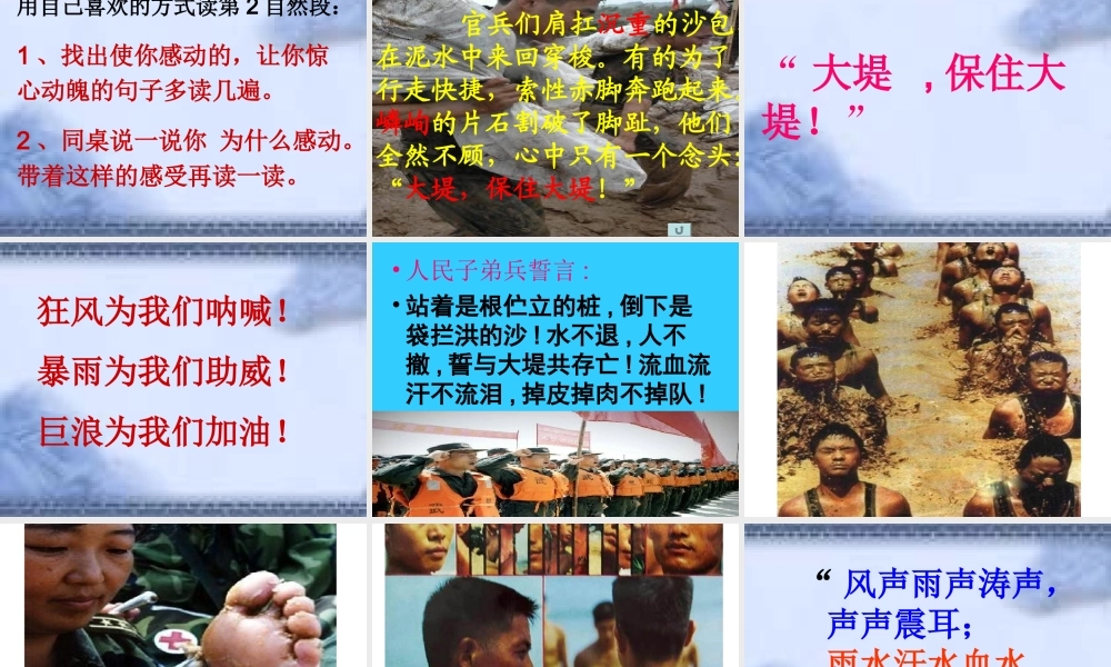 《大江保卫战》课件