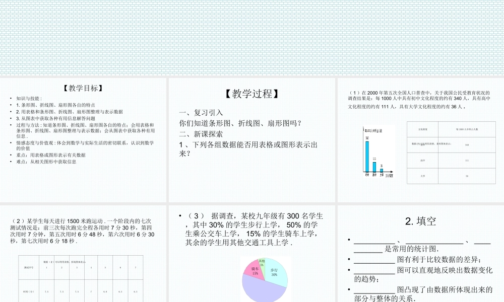 28.1数据整理与表示