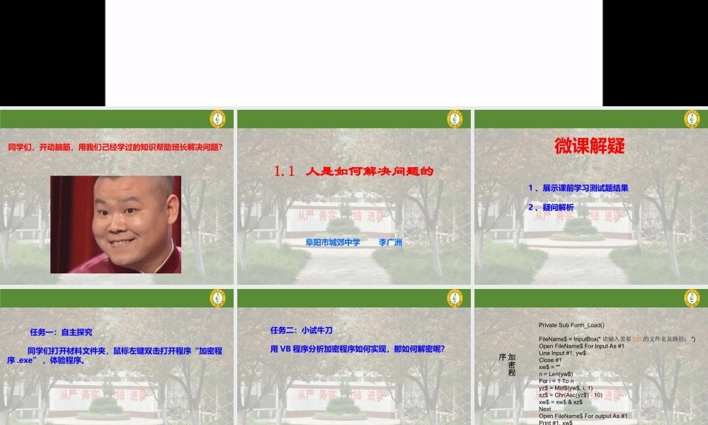 1.1.1人是如何解决问题的