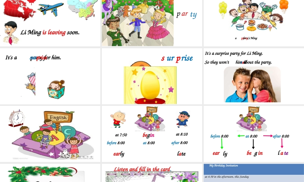 Lesson21APartyforLiMing