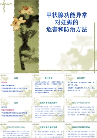 甲状腺功能异常对妊娠的危害和防止方法