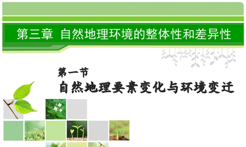 第一节自然地理要素变化与环境变迁-(8)