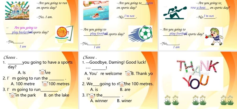 四年级Module9Unit1