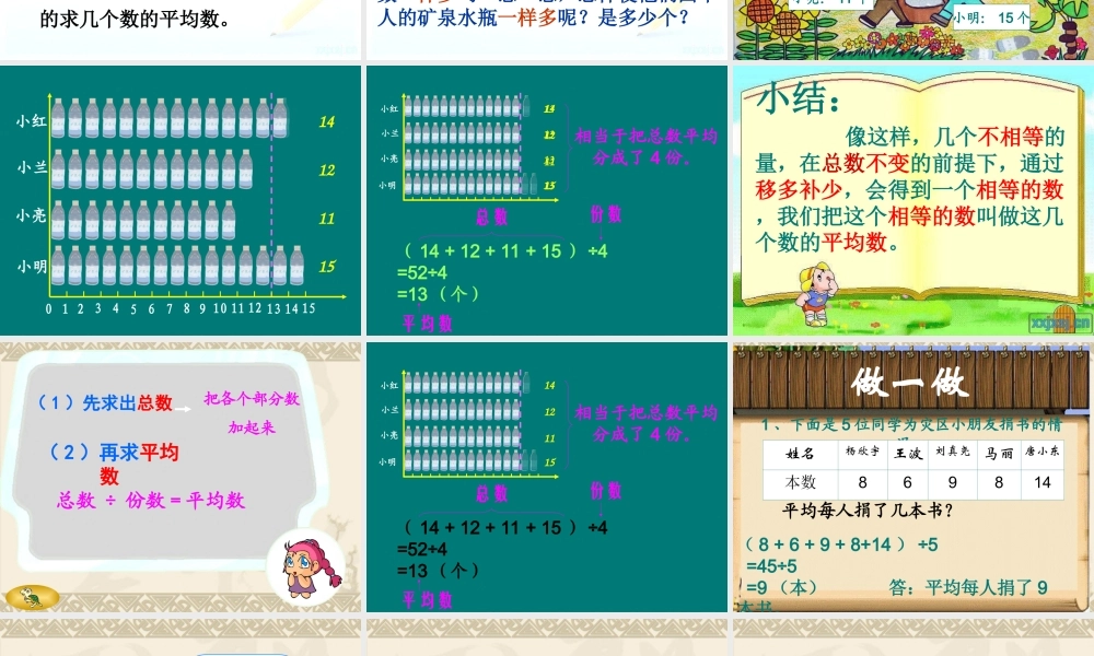 小学数学2011版本小学四年级求平均数-(4)