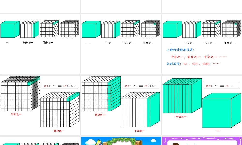 人教2011版小学数学四年级小数的产生和意义-(11)