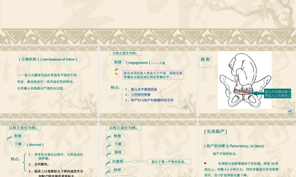 分娩期妇女的护理