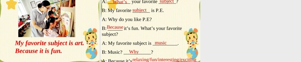 What's-your-favorite-subject