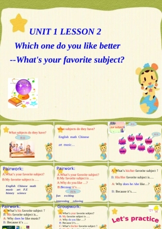 What's-your-favorite-subject