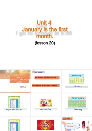 Unit-4-January-is-the-first-month-Lesson-20-课件2