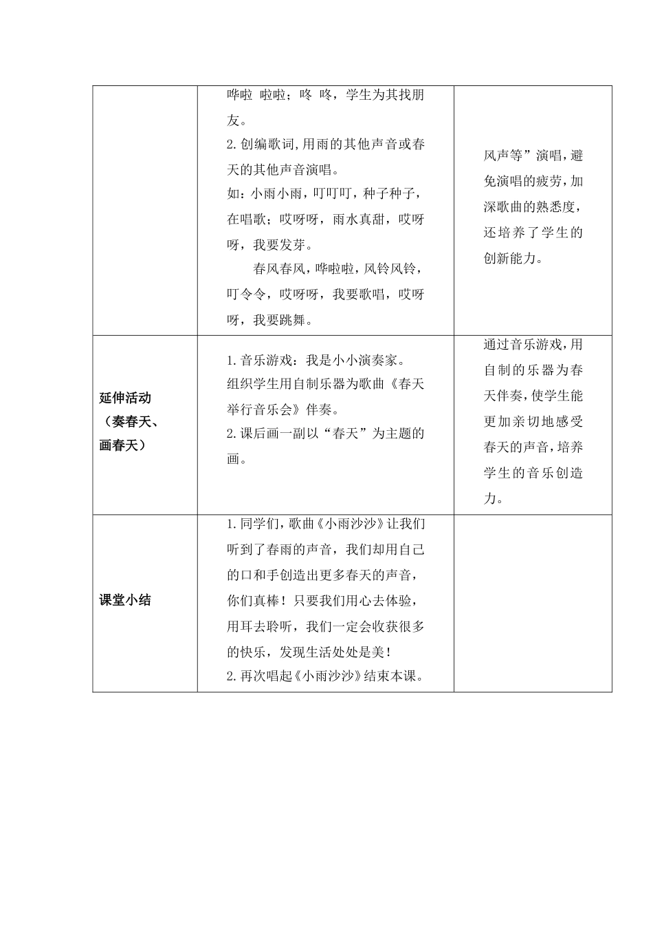 小雨沙沙教案设计_第3页