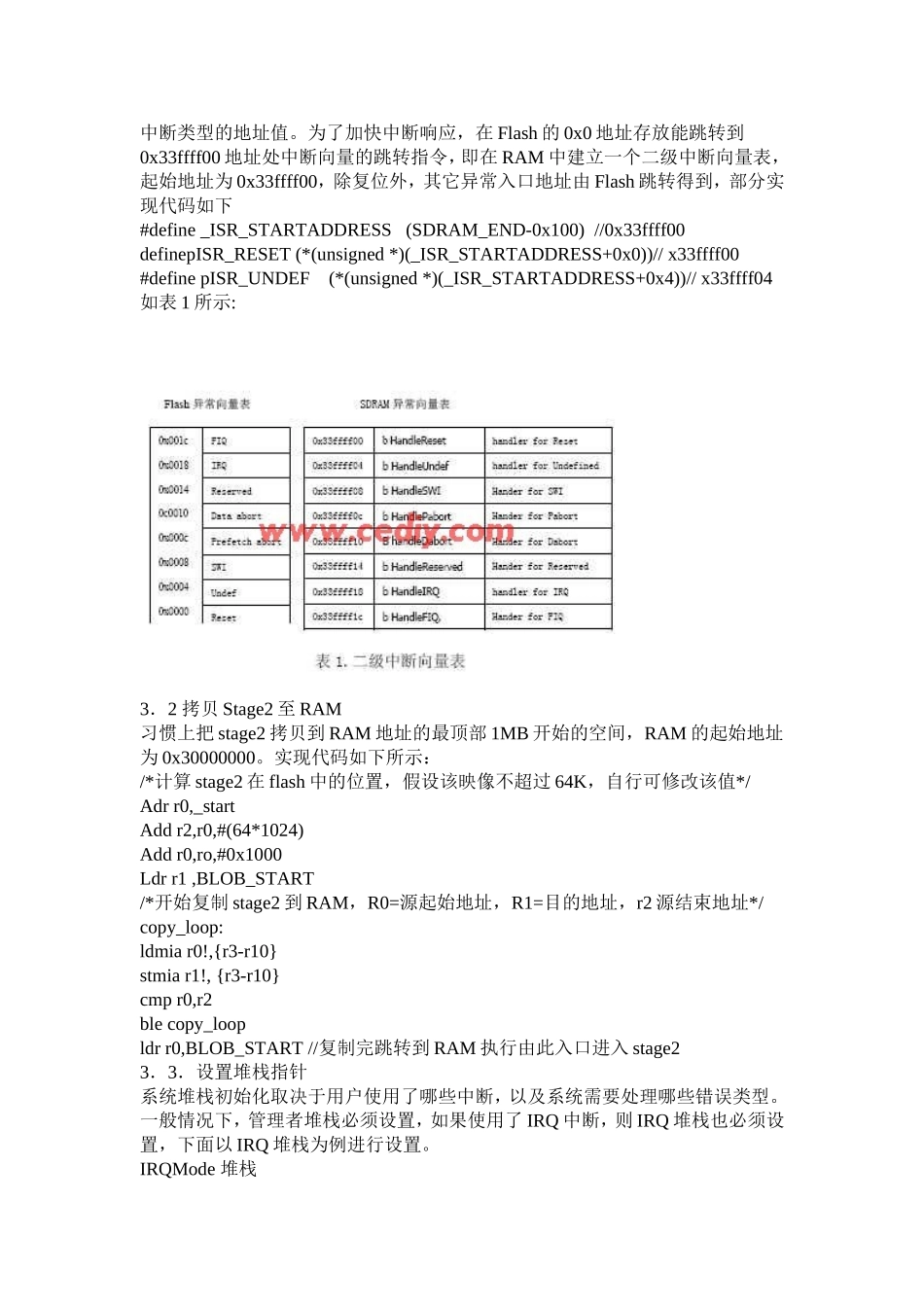 基于ARM920T和嵌入式linux的bootloader设计_第2页