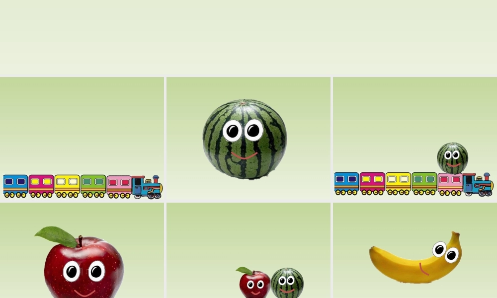 中班《水果宝宝去旅行》