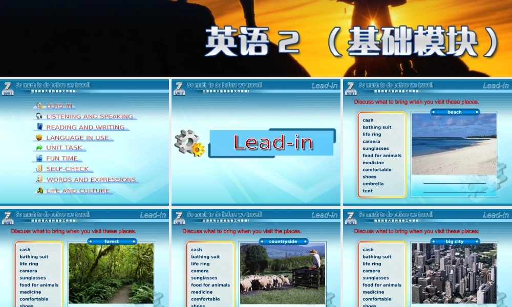 Unit7somuchtodobeforewetravel