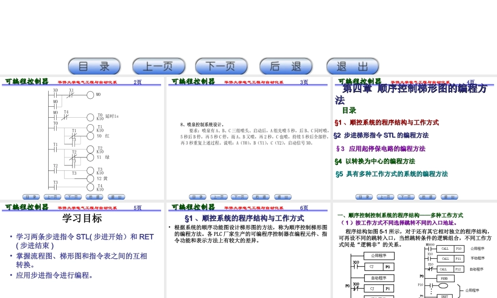 三菱PLC------SFC顺序功能图