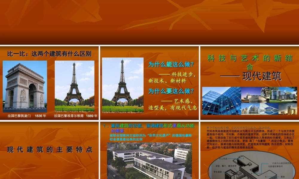 第九课艺术和科技的新结合——现代建筑-(3)