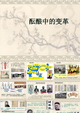 一酝酿中的变革