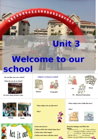 unit3welcometotheunit