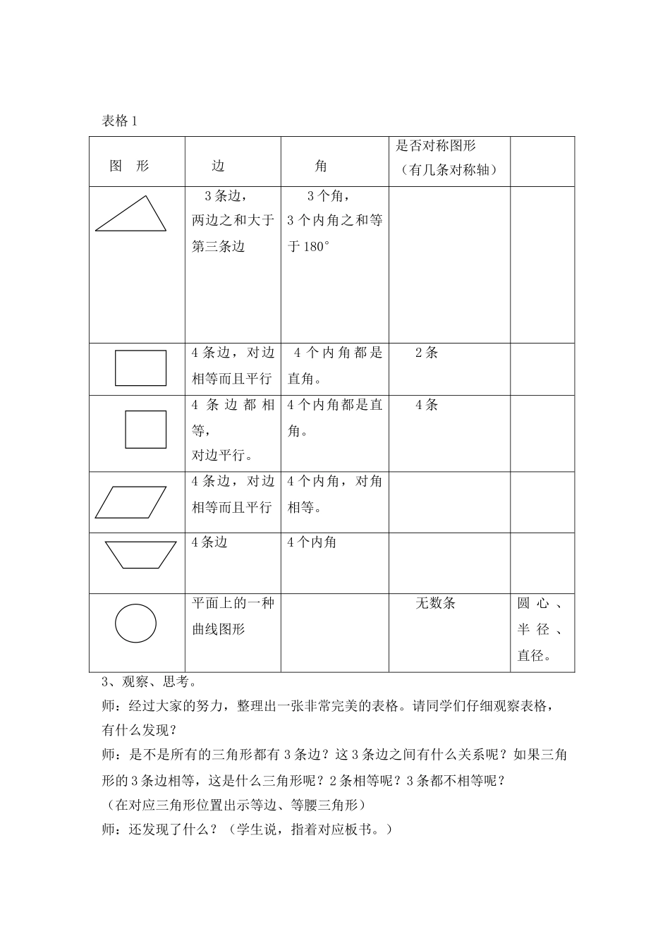 小学数学人教2011课标版一年级平面图形--复习_第2页