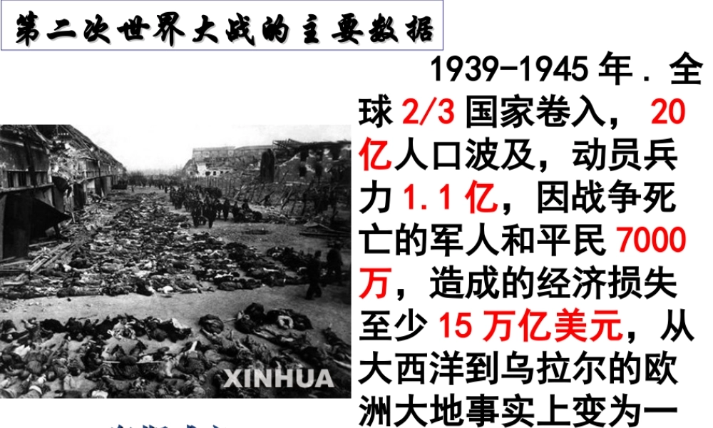 一第二次世界大战前夜