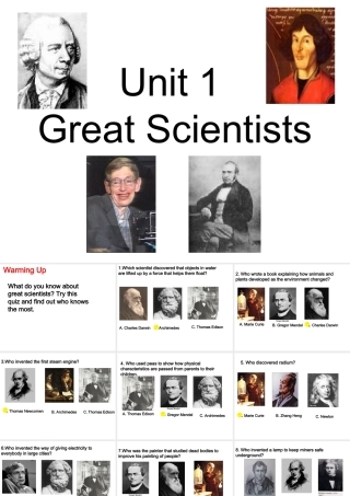 Unit1Warmingup&reading