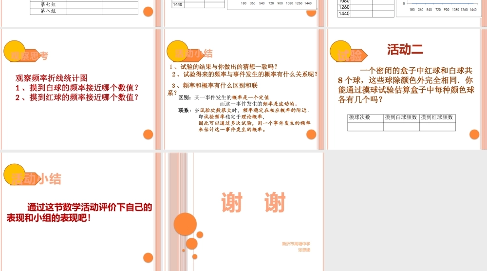 数学活动摸球实验